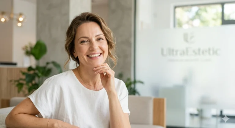 Umplere riduri cu acid hialuronic premium - tratament injectabil Clinica UltraEstetic Bucuresti